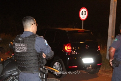 foto de Guarda Municipal de Sarandi, encontra carro que pode ter sido usado em homicídio em Maringá