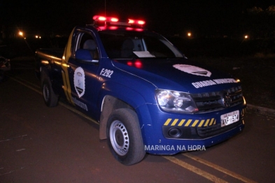 foto de Guarda Municipal de Sarandi, encontra carro que pode ter sido usado em homicídio em Maringá