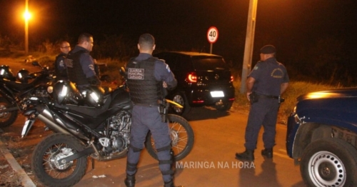 Guarda Municipal de Sarandi, encontra carro que pode ter sido usado em homicídio em Maringá