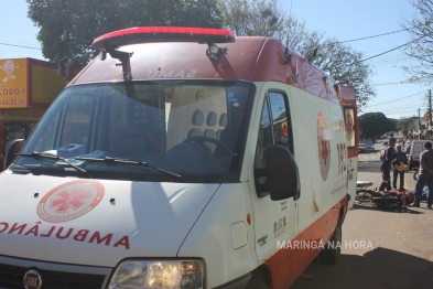 foto de Idoso de 88 anos é atropelado por moto no centro de Paiçandu