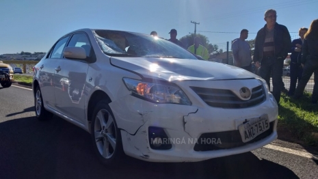 foto de Idoso é socorrido de helicóptero após atropelamento na BR-376 em Mandaguaçu