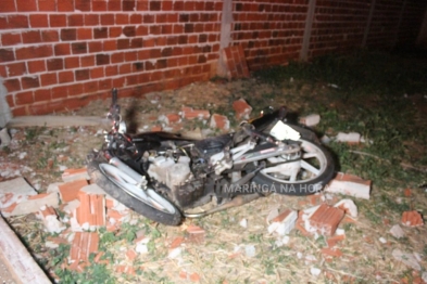 foto de Acidente envolvendo duas motos e um carro deixa motorista gravemente ferido em Maringá