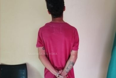 foto de Homem acusado de deixar filhos da companheira em cárcere privado, é preso por roubo em Paiçandu