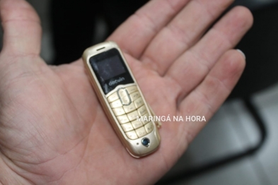 foto de Polícia Militar apreende 16 celulares e várias serras no banheiro do UPA em Sarandi