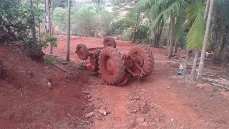 foto de Fatalidade - Agricultor morre esmagado pelo próprio trator em Rolândia