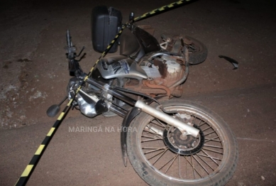 foto de Motociclista morre após bater em caminhão estacionado em Mandaguari