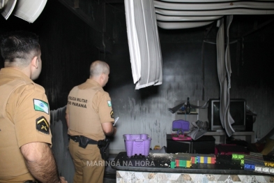 foto de Homem não aceita fim de relacionamento e ateia fogo na casa da ex em Paiçandu 