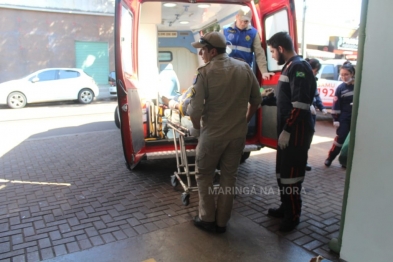 foto de Pintor sofre ferimentos graves ao cair de escada em Sarandi