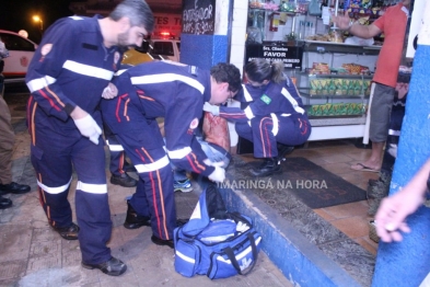 foto de Homem é esfaqueado pela ex-mulher e pedala por 2 km para buscar ajuda em Maringá