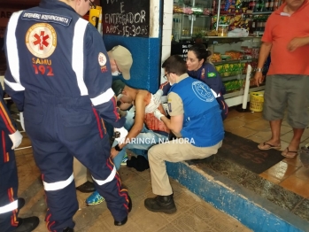 foto de Homem é esfaqueado pela ex-mulher e pedala por 2 km para buscar ajuda em Maringá