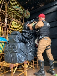 foto de Grande apreensão de drogas na região noroeste 