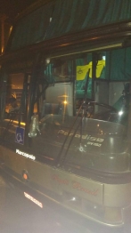 foto de Ônibus é crivado de bala em tentativa de assalto na região de Maringá