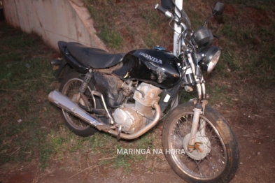 foto de Jovem motociclista sofre fratura de fêmur em acidente na marginal da PR-323 entre Maringá e Paiçandu