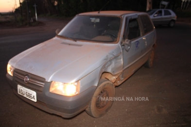 foto de Jovem motociclista sofre fratura de fêmur em acidente na marginal da PR-323 entre Maringá e Paiçandu