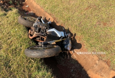 foto de Homem morre após acidente com moto de alta cilindrada na PR-317