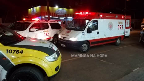 foto de Homem tem surto, invade mercado e corre atrás de clientes com faca na mão em Sarandi 