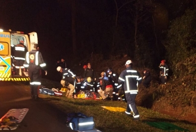 foto de Crianças de 4 e 6 anos sofrem traumatismo craniano após capotamento em Marialva