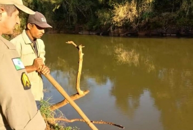 foto de Homem que estava desaparecido é encontrado morto dentro de Rio na região de Maringá 