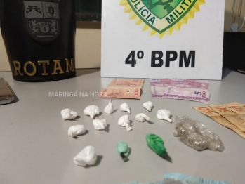 foto de Rotam realiza prisão de acusado de tráfico de drogas em Paiçandu