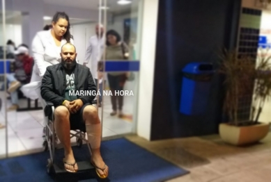 foto de Empresário Maringaense agredido por um motorista de ônibus recebe alta médica – “nasci de novo”