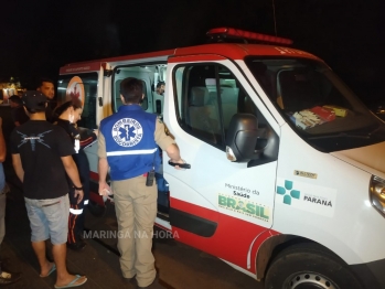 foto de Idoso de 79 anos é socorrido em estado grave após ser atropelado no centro de Paiçandu