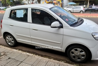 foto de Vítima de roubo deixa cartaz para ladrão em Maringá