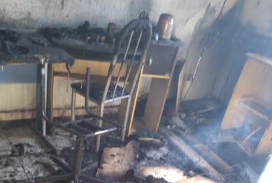 foto de Explosão de gás de cozinha deixa jovem gravemente ferido