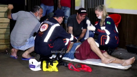 foto de Atentado a tiros - Três pessoas baleadas em lanchonete em Campo Mourão