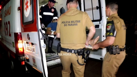 foto de Atentado a tiros - Três pessoas baleadas em lanchonete em Campo Mourão