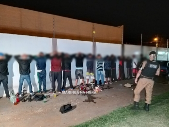 foto de Operação flagra 50 adolescentes em festas clandestinas regadas a bebida alcoólica drogas em Maringá