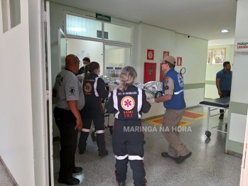 foto de Empresário que teve o corpo queimado após explosão em Maringá é transferido para hospital de Londrina