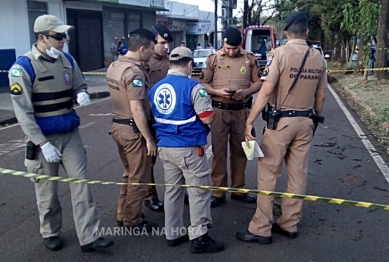 foto de Guerra entre gangues - Execução em plena luz do dia na cidade de Maringá