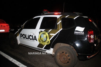 foto de Motorista morre esmagado em violenta colisão traseira entre duas carretas na PR-317 entre Floresta e Maringá