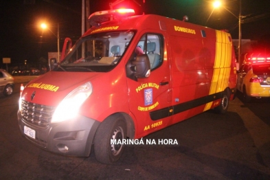 foto de Motorista com sinais de embriaguez avança preferencial e causa grave acidente em Maringá