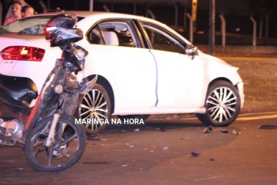 foto de Motorista com sinais de embriaguez avança preferencial e causa grave acidente em Maringá