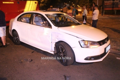 foto de Motorista com sinais de embriaguez avança preferencial e causa grave acidente em Maringá