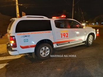 foto de Motorista com sinais de embriaguez avança preferencial e causa grave acidente em Maringá