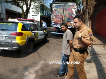 foto de Ladrão de chocolate - Indivíduo é preso após furtar supermercado em Paiçandu