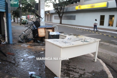 foto de Família identifica homem que morreu queimado em imobiliária 