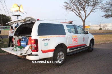 foto de Ciclista sofre ferimentos graves após ser atropelado por circular da Cidade Verde em Maringá