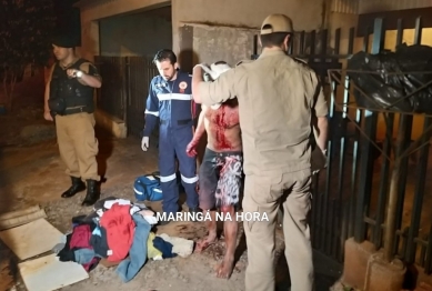 foto de Mulher agride marido com lajotada na cabeça após flagrá-lo dançando com outro homem em bar de Sarandi