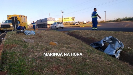 foto de Acidente de proporções na BR-376 em Maringá