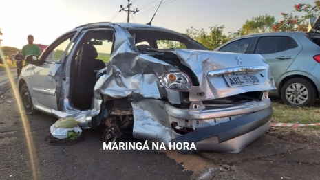 foto de Acidente de proporções na BR-376 em Maringá