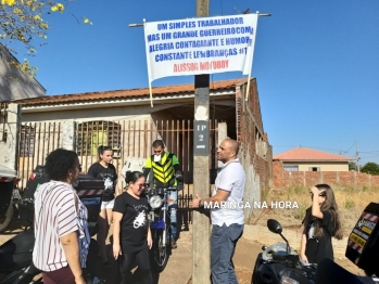 foto de Nome de rua em Maringá eterniza motoboy vítima da imprudência no trânsito