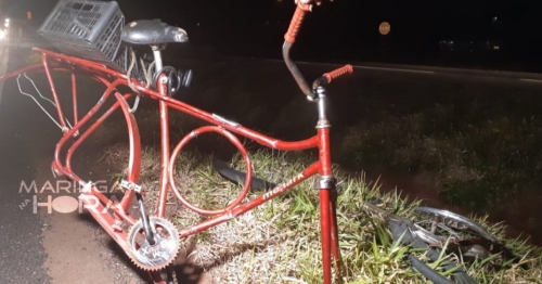 Urgente - Ciclista morre atropelado na PR-317 em Maringá 