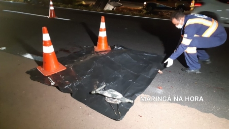 foto de Urgente - Ciclista morre atropelado na PR-317 em Maringá 