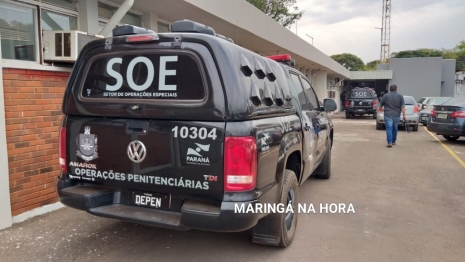 foto de Princípio de motim no mini-presídio de Maringá