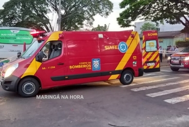 foto de Motociclista morre após acidente com ônibus em Maringá