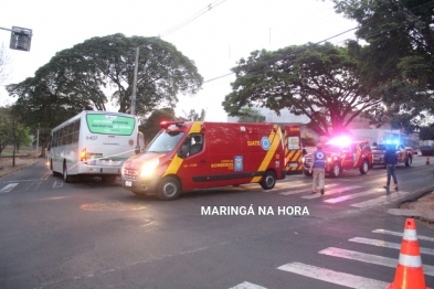 foto de Motociclista morre a caminho do trabalho após acidente com ônibus em Maringá