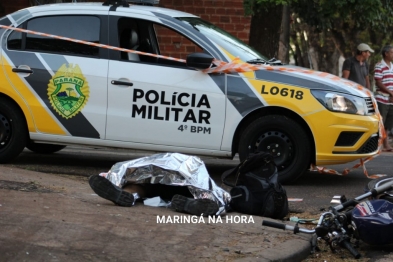 foto de Motociclista morre a caminho do trabalho após acidente com ônibus em Maringá